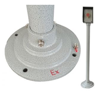 急停防爆操作柱带防雨罩（户外立式）