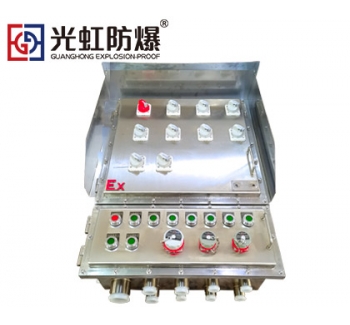 304不锈钢防爆配电箱带防雨罩