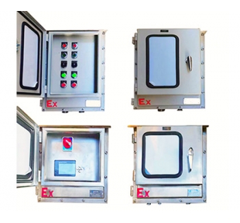 加装防护门防爆配电箱 不锈钢双门防爆控制箱