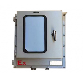 加装防护门防爆配电箱 不锈钢双门防爆控制箱