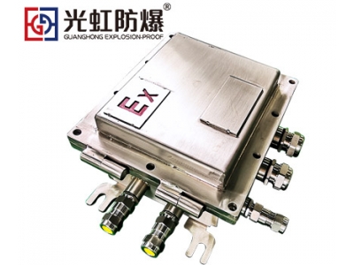 304不锈钢防爆接线箱 户外监控设备接线端子控制