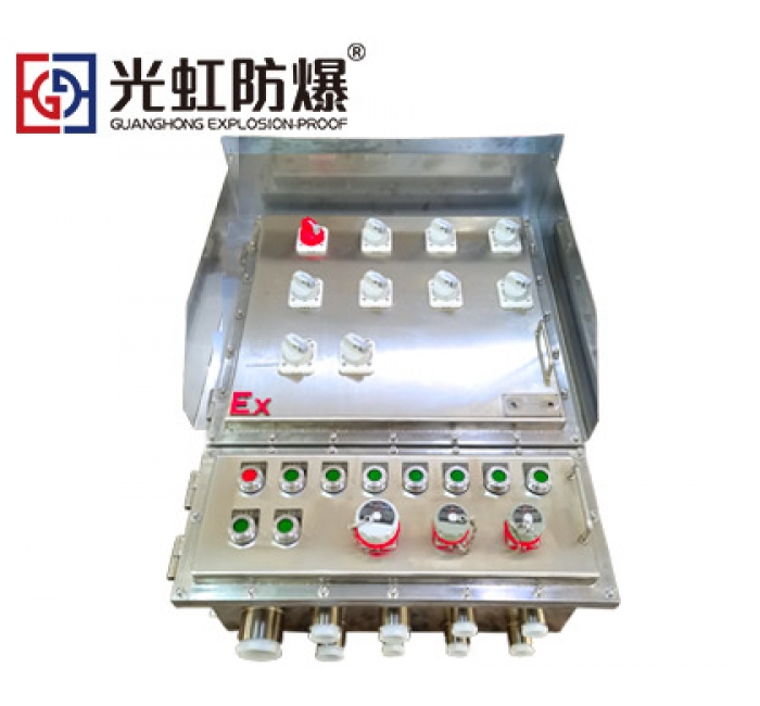 304不锈钢防爆配电箱带防雨罩